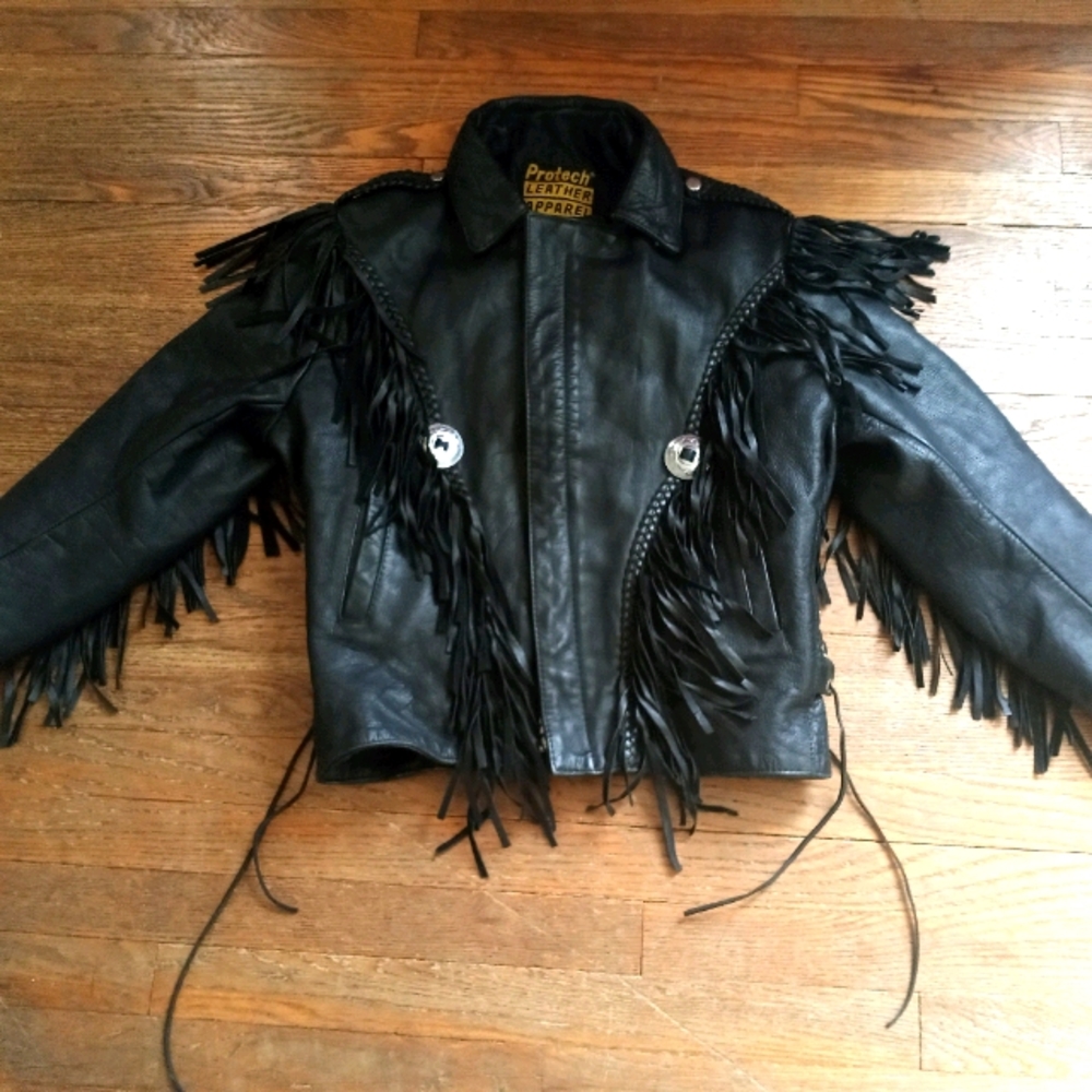 Vintage Protech Leather Jacket *Great Condition* - image 1